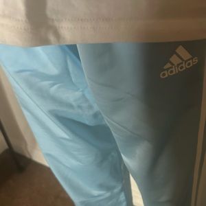 Brand New/Never Worn/Tags attached Light Blue/White Stripe/Track Pants